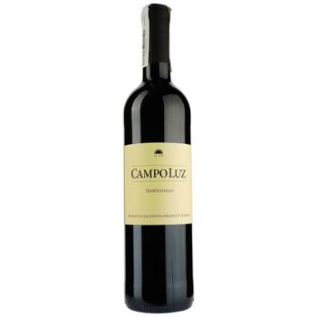 Vinos de La Luz Campo Luz Tempranillo Red Dry Wine 13% 0.75l - buy, prices for Epicentr FOOD - photo 1