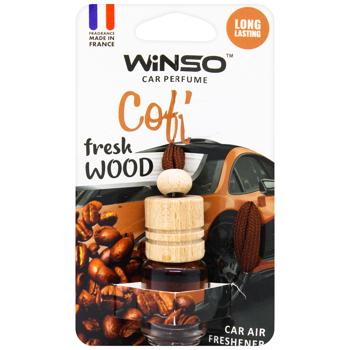 Winso Fresh Wood Coffee Air Freshener 4ml