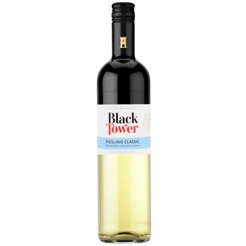Black Tower Classic Riesling White Semidry Wine 12% 0.75l - buy, prices for WINETIME - photo 1