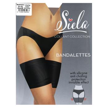 Бандалетки женские Siela гладкие XL Natural