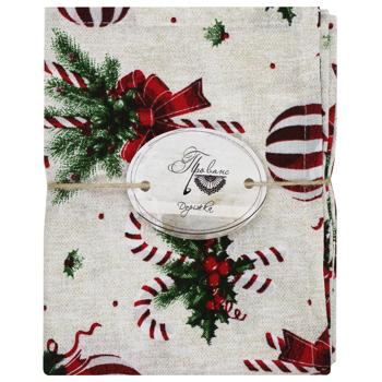 Provence Stripe Bals Tablecloth 40*136cm