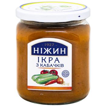 Nezhin Squash Caviar 450g - buy, prices for Supermarket "Kharkiv" - photo 1