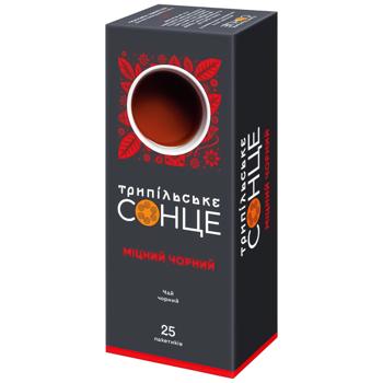 Trypilske Sontse Strong Black Tea 1.8g x 25pcs - buy, prices for Auchan - photo 2