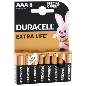 Duracell AAA Alkaline Batteries 8pcs - buy, prices for - photo 3