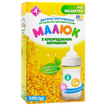 Malysh Dry Milk-Grain Mixture with Corn Flour for Children from 4 Months 350g - buy, prices for Tavria V - photo 3