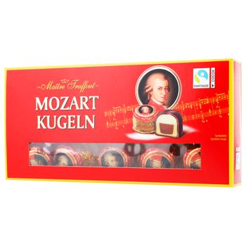 Цукерки Maitre Truffout Mozartkugeln 200г - купити, ціни на - фото 1