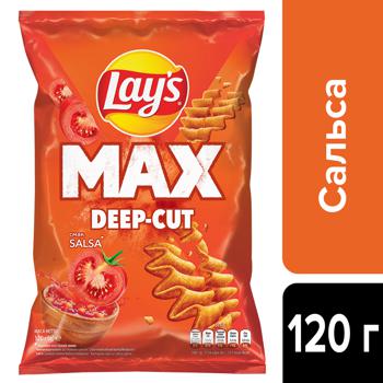 Чипси Lay's Maxx картопляні зі смаком сальси 120г - купити, ціни на NOVUS - фото 3