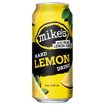 Пиво Mike's Lemon Hard Drink спеціальне 4,4% 0,5л - купити, ціни на NOVUS - фото 1
