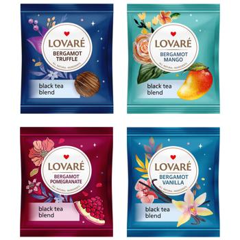 Lovare Bergamot Assorted Black Tea 2g*32pcs - buy, prices for - photo 3