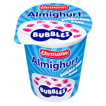 Ehrmann Almighurt Bubbles Bubble Gum Yogurt 2.8% 150g
