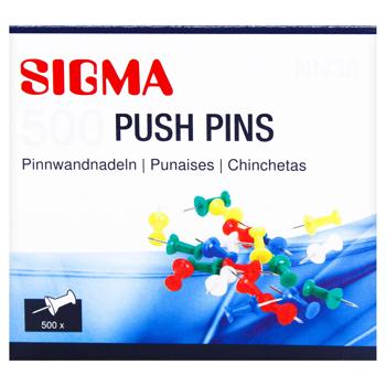Sigma Colored Push Pins 500pcs - buy, prices for METRO - photo 3