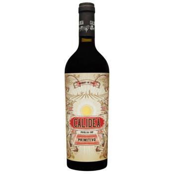 Calidea Primitivo Puglia IGP 2023 Dry Red Wine 14% 0.75l