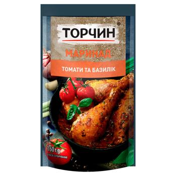 Маринад ТОРЧИН® Томаты и базилик 160г