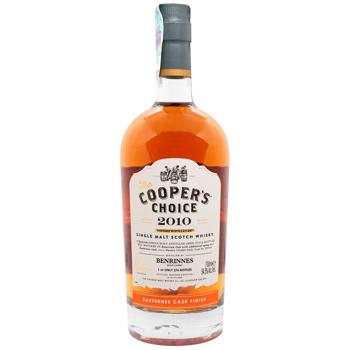 Віскі Cooper's Choice Benrinnes 2010 Sauternes Cask Finish 54,5% 0,7л