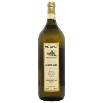 Kartuli Vazi Alazani Valley White Semi-Sweet Wine 11.5% 1.5l - buy, prices for Biotus - photo 1