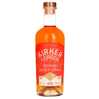 Віскі Kirker & Greer Single Grain 10 років 43% 0,7л Віскі Kirker & Greer Single Grain 10 років 43% 0,7л - купити, ціни на - фото 2