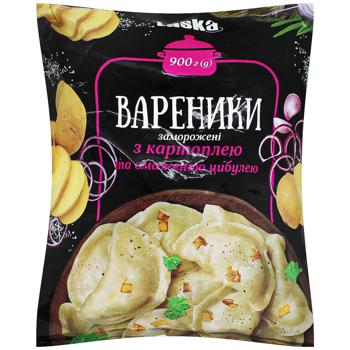 Вареники Laska с картофелем и жареным луком 900г