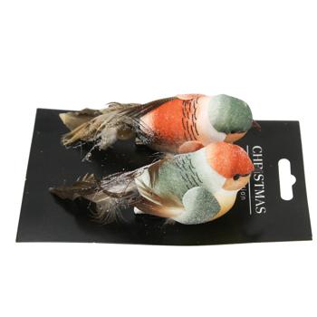 Koopman Birds on Clothespin Decorative Figurines 155х40х45mm 2pcs - buy, prices for - photo 2