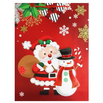 Пакет паперовий 7269 Greenwich золотий 40*30*12см - купить, цены на NOVUS - фото 2