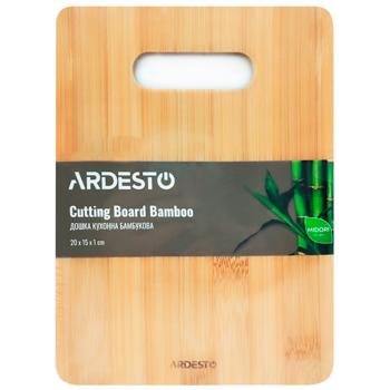 Ardesto Midori AR1420BA Bamboo Cutting Board 20x15x1cm - buy, prices for Supermarket "Kharkiv" - photo 1