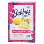 Bubbies Passion Fruit Mochi Ice Cream 6x35g