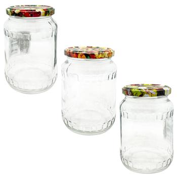 Florina Kitchen Jar with Steel Lid 0.72l 3K4561