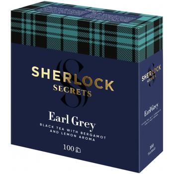 Чай черный Sherlock Secrets Earl Grey 2г*100шт