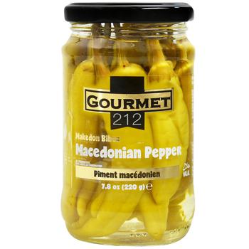 Gurme 212 Pickled Macedonian Pepper 320g - buy, prices for Auchan - photo 1