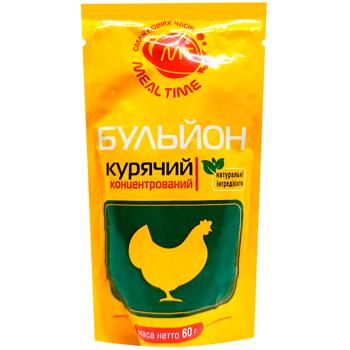 Бульон Meal Time куриный концентрированный 60г - купить, цены на КОСМОС - фото 1