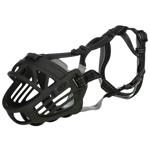 Trixie Muzzle Flex Silicone Muzzle XL-XXL 39cm Black
