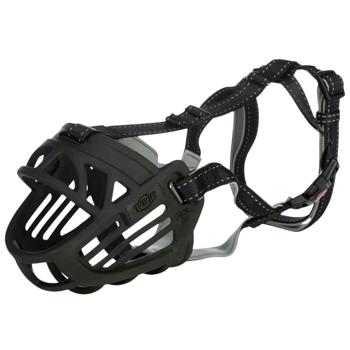 Trixie Muzzle Flex Silicone Muzzle XL-XXL 39cm Black - buy, prices for MasterZoo - photo 1