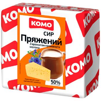 Сыр Пряженый Комо аромат топленого молока брус 50% - купить, цены на За Раз - фото 1