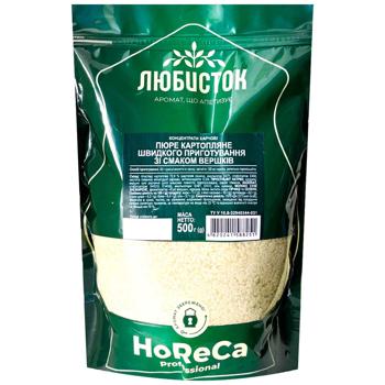 Пюре картофельное Любисток со вкусом сливок 500г - купить, цены на METRO - фото 1