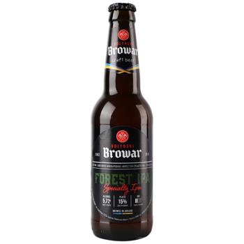 Volynski Browar Forest IPA American Unfiltered Light Beer 5.7% 0.35l - buy, prices for COSMOS - photo 1