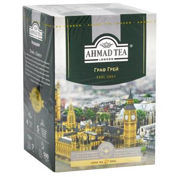 Чай черный Ahmad Tea Граф Грей листовой 200г - купить, цены на Эпицентр FOOD - фото 2