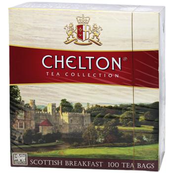 Чай чорний Chelton Scottish Breakfast 1,5г*100шт - купити, ціни на - фото 1