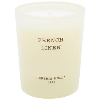 Аромасвеча Cereria Molla French Linen мини 70г - купить, цены на WINETIME - фото 4