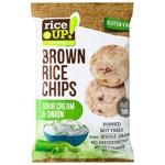 Rice Up! Sour Cream and Onion Brown Rice Chips 60g