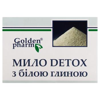 Golden Pharm Detox Solid Soap with White Clay 70g - buy, prices for MegaMarket - photo 2