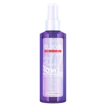 L'Oreal Paris Elseve Color Expert Purple Spray 10in1 for Dyed or Highlighted Hair 150ml - buy, prices for MegaMarket - photo 1