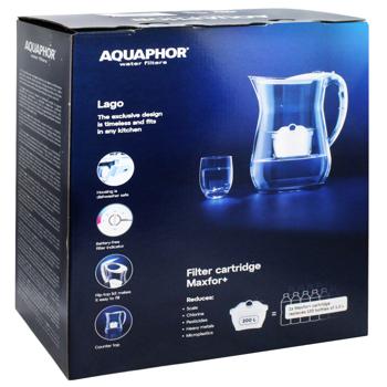 Фильтр-кувшин Aquaphor Lago MFP+ белый - купить, цены на КОСМОС - фото 3