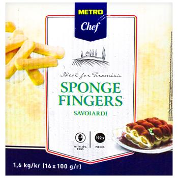 Metro Chef Sponge Fingers Savoiadri 1.6kg - buy, prices for - photo 2