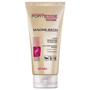 Fortesse Professional Repair&Protect Regenerating Balm-mask for Dry, Damaged Hair That Needs Nourishment 200ml