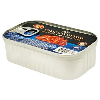 Best Time Sardine Pieces in Tomato Sauce 125g - buy, prices for Supermarket "Kharkiv" - photo 1