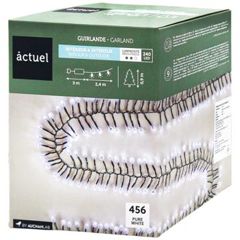 ACT/ГІРЛЯН 240ЛЕД 9Ф КУЛЬК 1СМ - купити, ціни на Auchan - фото 1