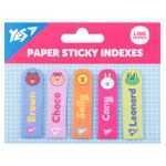 Індекси паперові Yes Line Friends, 55*15мм, 100 шт