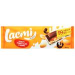 Roshen Lacmi Milk Chocolate with Peanuts and Caramel Peanut Filling 295g