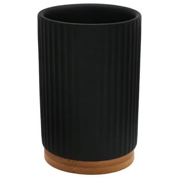 Actuel Ceramic/Bamboo Black Cup