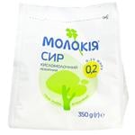 Сир кисломолочний Молокія 0,2% 350г