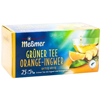 Чай зеленый Messmer апельсин-имбирь1,75г*25шт - купить, цены на ULTRAMARKET - фото 2